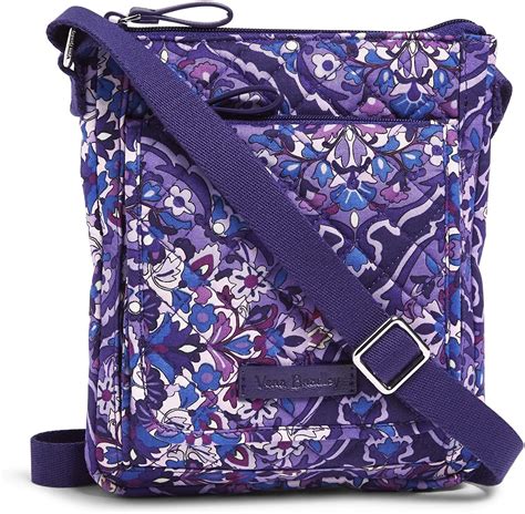 vera bradley cotton mini hipster crossbody purse with rfid protection|vera bradley crossbody sale.